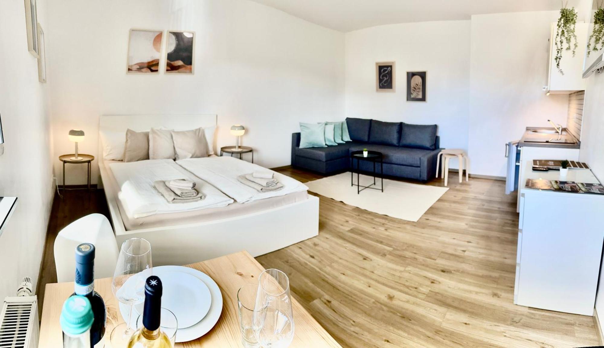 Stylisches Studio Mit Privatem Stellplatz Wenige Minuten Von Der Innenstadt & Mosel Koblenz  Exterior foto
